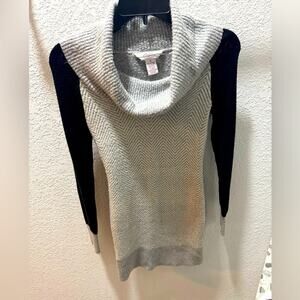 Candie’s mock neck sweater dress